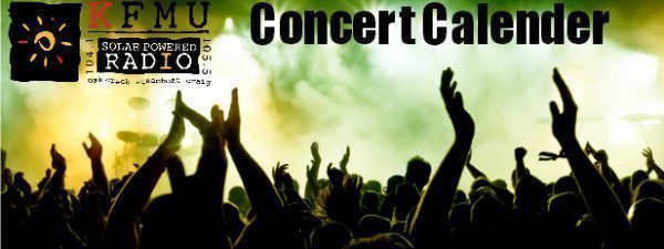 KFMU Concert Calender