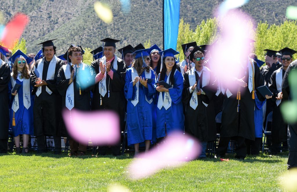 Sunshine greets 2019 Coal Ridge High School graduates KRKY Ski Country