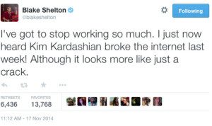 LOL! Blake Shelton's Funniest Tweets - Google Chrome 652015 91931 AM